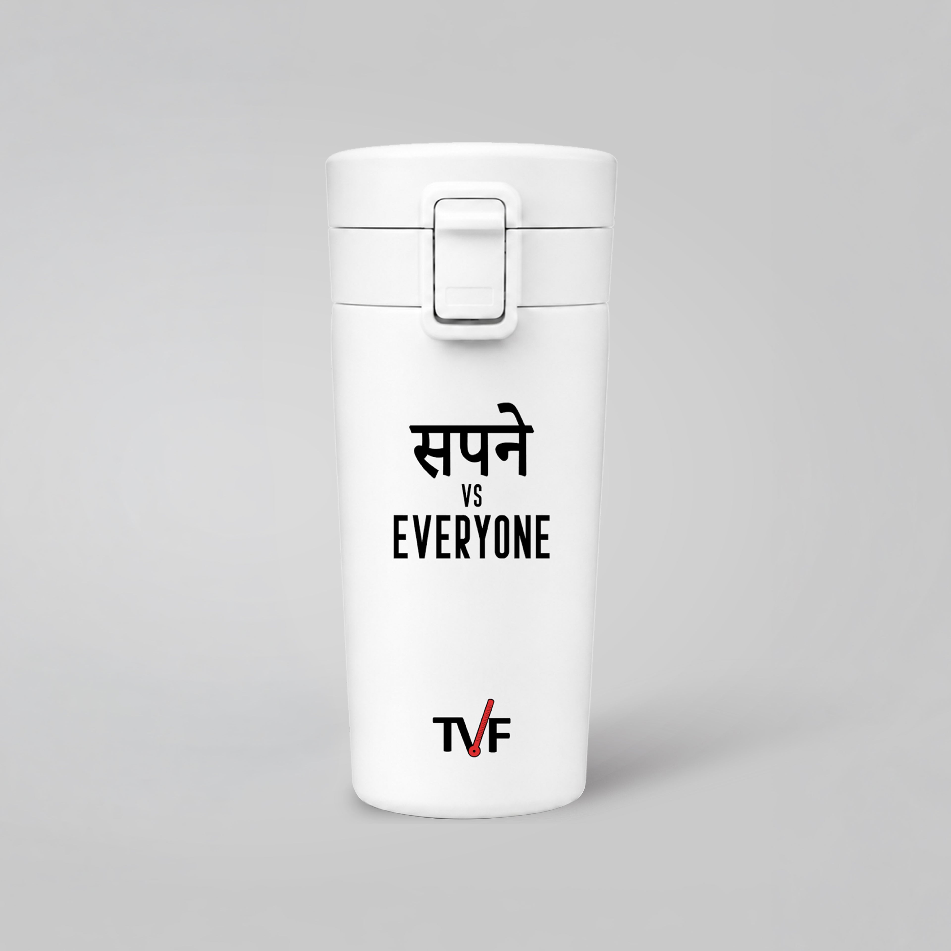 Insulated Coffee Cup ( White )