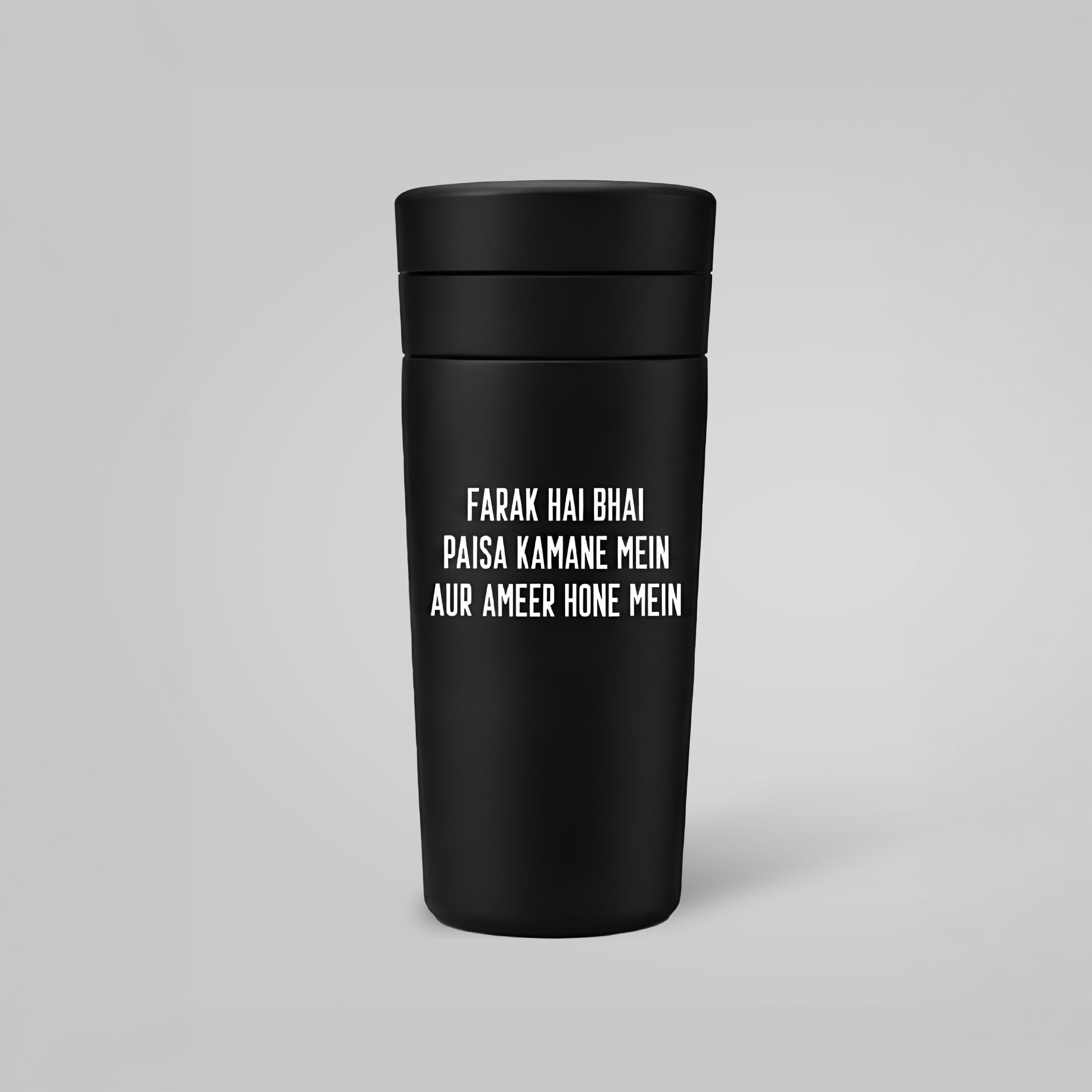 Insulated Coffee Cup ( Black )