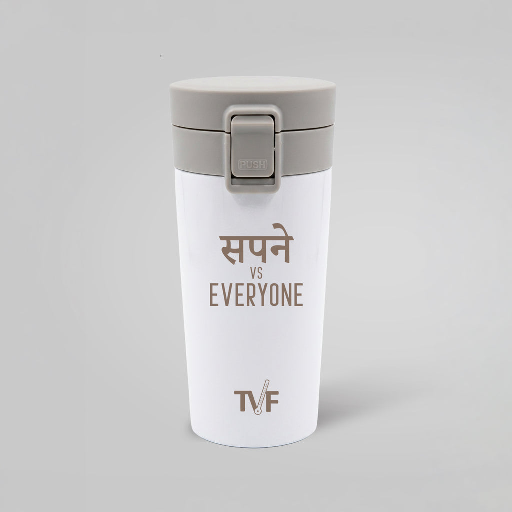 Insulated Coffee Cup ( White )